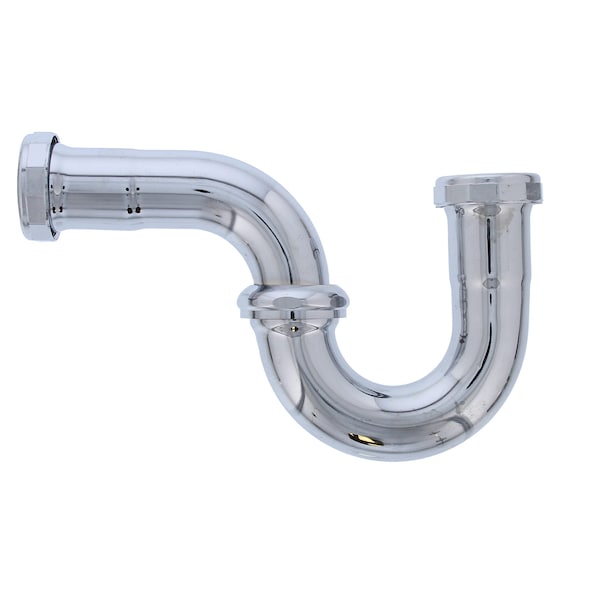1-1/2in. Chrome Plated Brass Repair Trap 22 Gauge